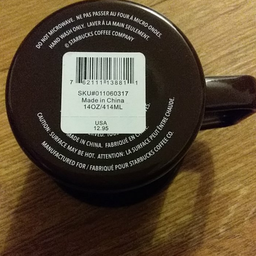 Starbucks 14 oz coffee cup The First Store New - Picture 2 of 5